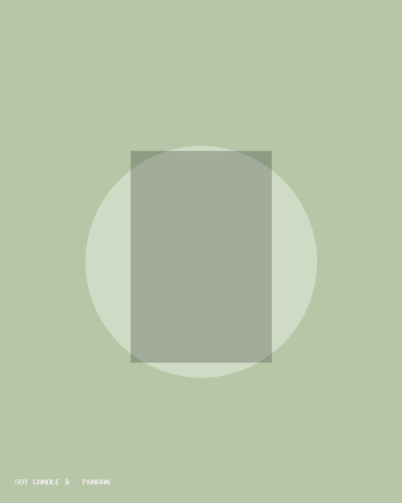 Soy Candle — Pandan